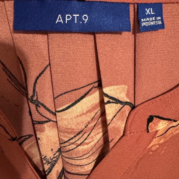 ❤️SUMMER FLORAL PRINT "MAUVE" SLEEVELESS TOP XLARGE #S - Picture 8 of 10